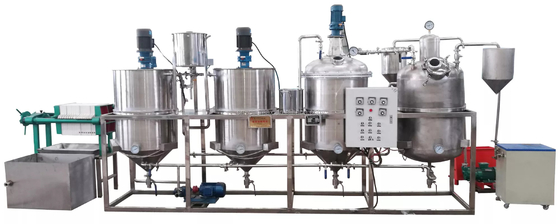 Máy ép dầu tự động 2500kg / D Máy lọc dầu ăn được công suất cao