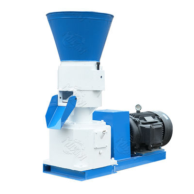 Máy nghiền khuôn phẳng CE Máy tạo hạt thức ăn nhỏ Máy nghiền viên nén PTO 12mm