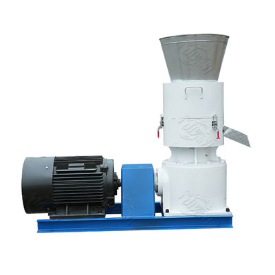Máy đóng viên gỗ phẳng 1100kg / H 800kg / H Tiết kiệm năng lượng Chống rỉ