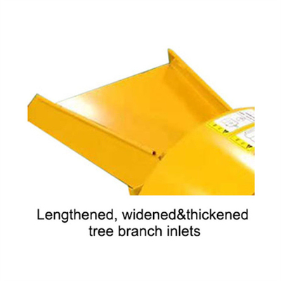 Máy nghiền chất thải gỗ MIKIM Máy làm mùn cưa 200 * 200mm cho ăn