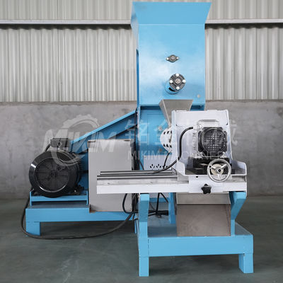 Máy tạo viên thức ăn cho cá nổi quy mô nhỏ 55kw 700kg / H với hai tay áo