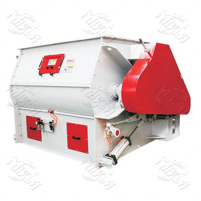 MIKIM Máy trộn thức ăn chăn nuôi 1.5KW Trục kép Máy trộn cánh khuấy CE chống bụi