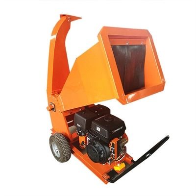 Máy băm gỗ khởi động bằng điện Máy băm gỗ 80db 1 đến 2 tấn / H