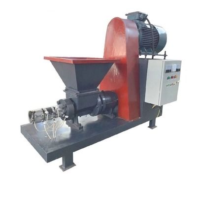 Dễ vận hành Máy làm bánh than sinh khối 600 KG