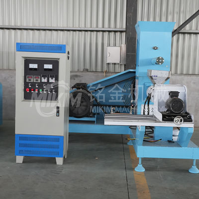 Dây chuyền sản xuất viên nén thức ăn cho cá nổi 400kg / H ODM Dây chuyền sản xuất trục vít đơn 90mm