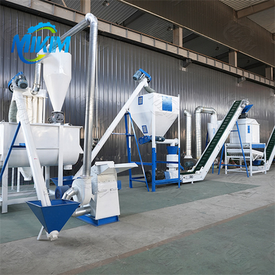 Dòng sản xuất thức ăn gia cầm 200-1000kg/h