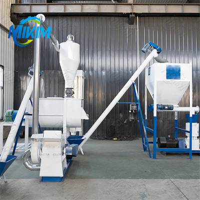 Dòng sản xuất thức ăn gia cầm 200-1000kg/h