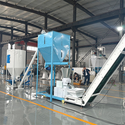 Dòng sản xuất thức ăn gia cầm 1-2t/h