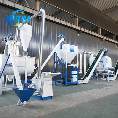 Dây chuyền sản xuất thức ăn chăn nuôi gia cầm 3-5 tấn/giờ