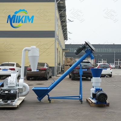 Máy nghiền viên gỗ sinh khối mùn cưa 200kg / H
