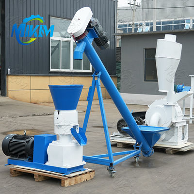 Máy đóng viên gỗ sinh khối ISO 22KW 400kg / H