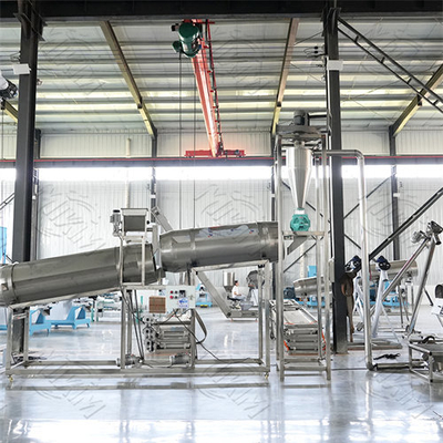 Dây chuyền sản xuất tự động cho thức ăn đùn thú cưng của mèo và chó