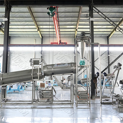 Dây chuyền sản xuất tự động cho thức ăn đùn thú cưng của mèo và chó