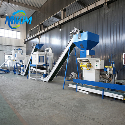 Dòng sản xuất hạt thức ăn tự động hoàn toàn cho gia cầm, bò và cừu
