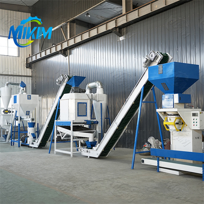 Đường dây sản xuất hạt thức ăn chăn nuôi hiệu quả hoàn toàn tự động cho gia cầm gia súc