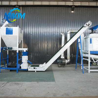 Dây chuyền sản xuất viên thức ăn chăn nuôi gà chất lượng cao, tự động hoàn toàn, tiết kiệm sức lao động và hiệu quả