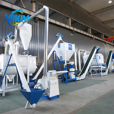 Hiệu quả cao, tỷ lệ thất bại thấp, dây chuyền sản xuất hạt thức ăn tự động hoàn toàn cho các trang trại gia cầm