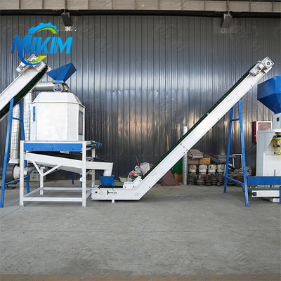 Dòng sản xuất hạt thức ăn gia cầm hoàn toàn tự động cho nhiều trang trại sử dụng nguyên liệu thô mới