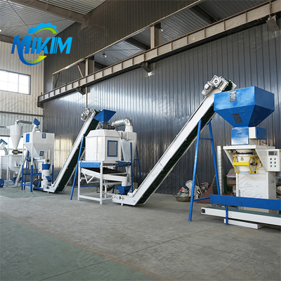 Dây chuyền sản xuất viên thức ăn chăn nuôi, trang trại chăn nuôi, gia cầm gia đình, gia súc, cừu và ngựa