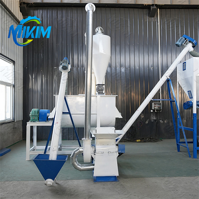Dòng sản xuất hạt thức ăn tự động toàn diện quy mô lớn phù hợp với các trang trại gia cầm