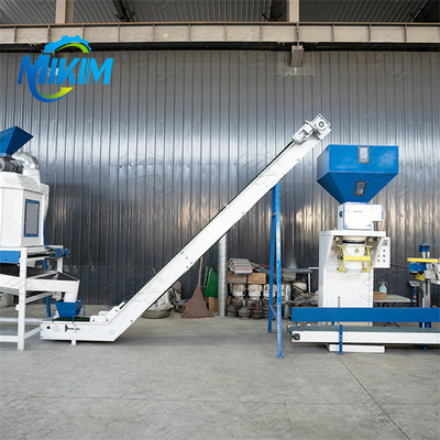 Đường dây sản xuất hạt thức ăn hoàn toàn tự động tích hợp, phân đoạn, dự án chìa khóa, nuôi gia cầm