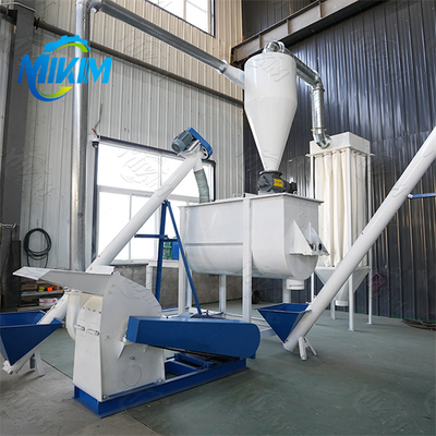 Máy và thiết bị thức ăn quy mô lớn, ổn định cao, tỷ lệ thất bại thấp, tiết kiệm lao động, phù hợp với gia cầm.
