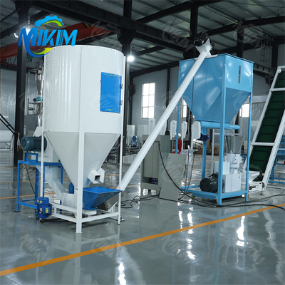 Thiết bị dây chuyền sản xuất hạt thức ăn mới, tự động hóa cao, năng suất cao, tiêu thụ năng lượng thấp, chi phí thấp.