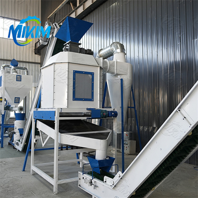 Intelligent feed pellet production line, data monitoring system, high degree of automation, suitable for poultry farms.