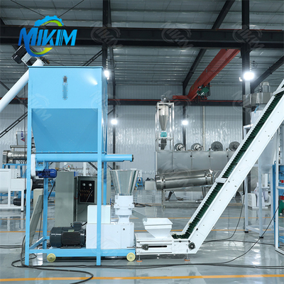 Máy tạo viên thức ăn chăn nuôi gia cầm nhỏ màu xanh lam 30kw 1200kg / H