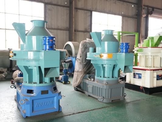Máy ép mùn cưa tự động Máy ép viên phân gia cầm 11kw