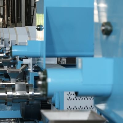 Điều khiển tự động Máy làm thức ăn cho cá nổi gia cầm 380V Máy tạo hạt thức ăn nhỏ