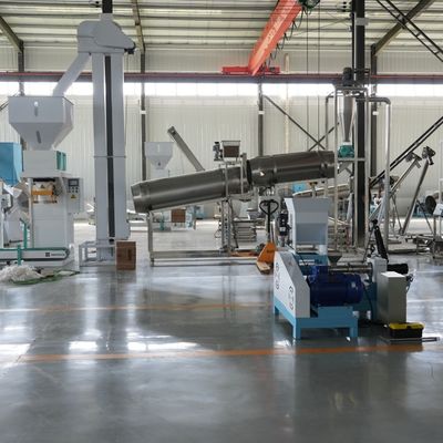 Máy cho cá nhỏ 330kg Máy đùn thức ăn cho cá tự động 6mm 4mm