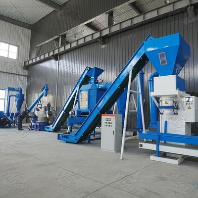 CE Biomass Spruce Pellet Mill Máy đóng viên gỗ 800-1000kg / h