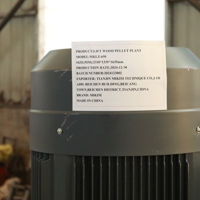 MIKIM Thức ăn gia cầm Biomas Máy làm viên gỗ 0,2t / H Thép có thể chống gỉ