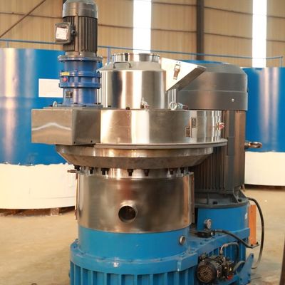 Nhà máy sản xuất viên nén gỗ mùn cưa sinh khối để làm phân hữu cơ Cỏ linh lăng Nhiên liệu 1-10 T / H