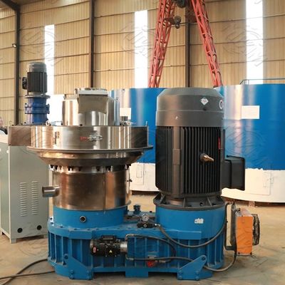 Máy đóng viên gỗ sinh khối cà phê hai lớp 0,6mm 1500kgs / H