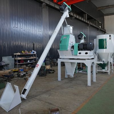 Thức ăn chăn nuôi Gà Lợn Máy chế biến thức ăn gia cầm Mill Pelletizer Máy lăn