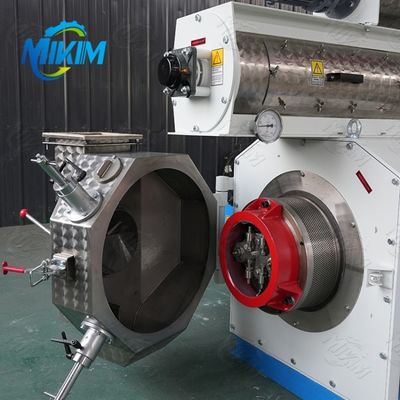 Điện 3kw-30kw Gà gia súc Thức ăn gia cầm Máy viên tùy chỉnh Điện áp