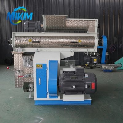 Điện 3kw-30kw Gà gia súc Thức ăn gia cầm Máy viên tùy chỉnh Điện áp