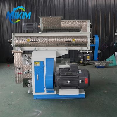 Máy chế biến thức ăn cho cá 80C 70C Dây chuyền sản xuất viên thức ăn chăn nuôi Đường kính 125mm