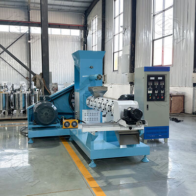 300-400kg/giờ tự động loại khô thức ăn cá Extruder thức ăn chó Extruder thức ăn cá nổi máy pellets cho bán