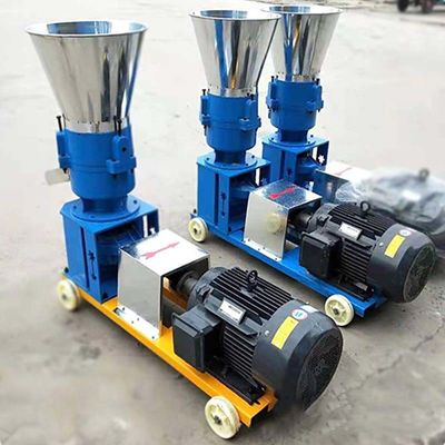 Máy nghiền viên gỗ sinh khối mùn cưa 200kg / H