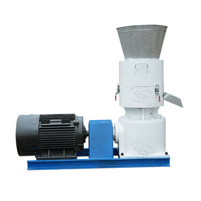 Máy đóng viên gỗ phẳng 1100kg / H 800kg / H Tiết kiệm năng lượng Chống rỉ