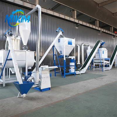 Dòng sản xuất thức ăn gia cầm 200-1000kg/h