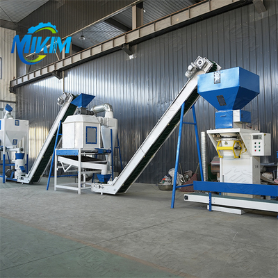Dây chuyền sản xuất thức ăn chăn nuôi gia cầm 3-5 tấn/giờ