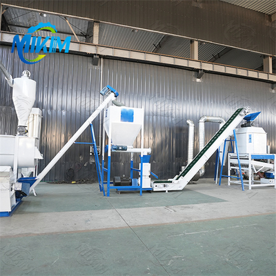 Dây chuyền sản xuất thức ăn chăn nuôi gia cầm 7-15 tấn/giờ