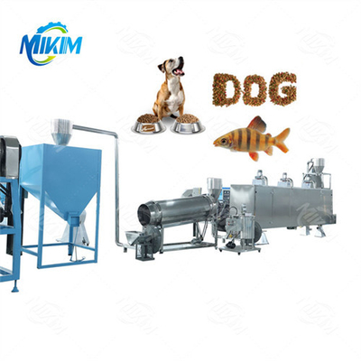 Dây chuyền sản xuất viên thức ăn hoàn toàn tự động cho mèo, chó và vật nuôi