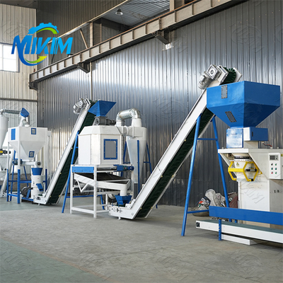 Thiết bị hạt thức ăn hoàn toàn tự động cho nuôi lợn, bò, cừu, gà và gia cầm