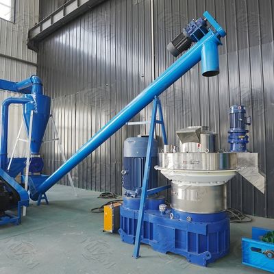Chất lượng Máy nghiền viên gỗ mùn cưa Cây trồng Rơm bã mía Sinh khối 12mm nhà máy