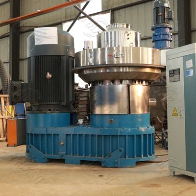 Chất lượng Máy đóng viên gỗ bằng điện Diesel Nhà máy 3CR13 Hợp kim kim loại Bã mía Dư lượng thuốc lá nhà máy